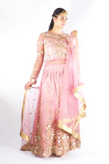 Indisches Lehenga Choli "Kusumita"